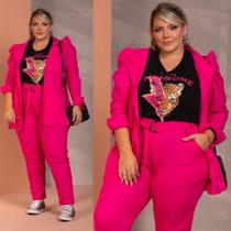 Blazer linho com elastano