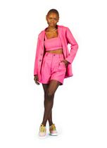 Blazer Linho Rosa Gaia