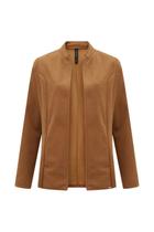 Blazer Malha Lunender Alfaiataria Caramelo Blazer Malha Lunender Alfaiataria Caramelo