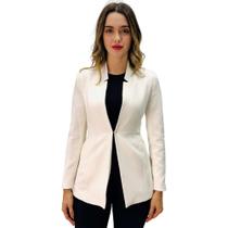 Blazer Malise Manga Longa em Malha Executive Feminino