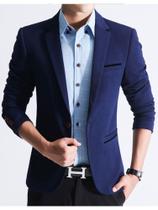 blazer masculino azul marinho