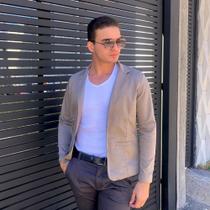 Blazer masculino casual de luxo