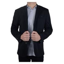 Blazer Masculino Docthos Slim Preto - 836274 Blazer Masculino Docthos Slim Preto - 836274