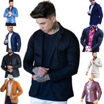 Blazer Masculino Esporte Fino Slim Fit Elastano