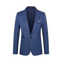 Blazer Masculino Slim Fit Antirrugas Sem Necessidade De Passar a Ferro, Casual De Negócios, Moderno, Blazer Masculino Slim Fit Antirrugas Sem Necessidade De Passar a Ferro, Casual De Negócios, Moderno,