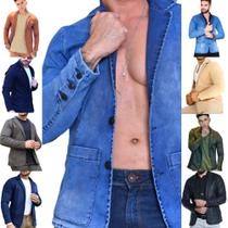 Blazer Masculino Slim Fit Esporte Fino