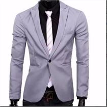 Blazer Masculino Slim Fit Social e Esportivo