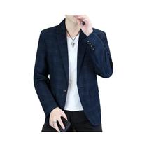 Blazer Masculino Slim Fit Xadrez Para Viagens Ao Ar Livre, Camping, Casamento, Estilo Casual Coreano Blazer Masculino Slim Fit Xadrez Para Viagens Ao Ar Livre, Camping, Casamento, Estilo Casual Coreano