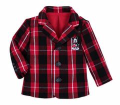Blazer Mickey Baby Xadrez Tamanho 3-6 meses