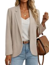 Blazer Mina Self Casual Feminino 2026, Verão, Leve