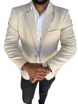 Blazer Moletinho Bege