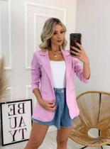 Blazer neoprene grosso liso,várias cores P ao GG Blazer neoprene grosso liso,várias cores P ao GG