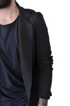 Blazer Neoprene Preto Feminino - Tamanhos PP a GG Blazer Neoprene Preto Feminino - Tamanhos PP a GG
