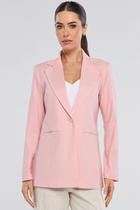 Blazer PKS Alfaiataria Linho Rosa