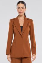 Blazer PKS Alfaiataria Ponto Roma Terracota Blazer PKS Alfaiataria Ponto Roma Terracota