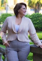 Blazer Plus Size Nude Blazer Plus Size Nude
