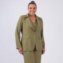 Blazer plus size ombreira marant fem