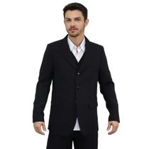 Blazer Preto Masculino - Casaco Masculino Blazer Preto Masculino - Casaco Masculino