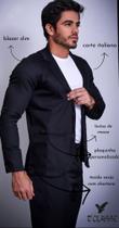Blazer Preto tam M e G... Blazer Preto tam M e G...