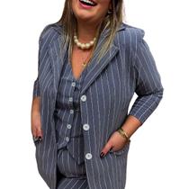 Blazer Reto Feminino Fran Blazer Reto Feminino Fran