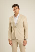 Blazer Slim Linho Misto