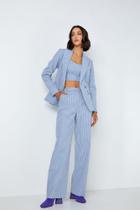 Blazer solto alfaiataria manga longa feminino flor de lis