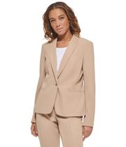 Blazer Tommy Hilfiger Jaqueta de negócios feminina Sand Size 4