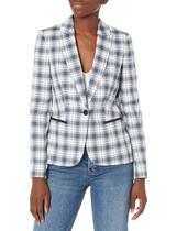 Blazer Tommy Hilfiger Midnight Ivory para mulheres tamanho 4