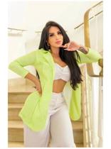 Blazer Verde Xadrez