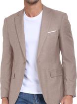 Blazer Wehilion, jaqueta esportiva casual para homens, cáqui, leve