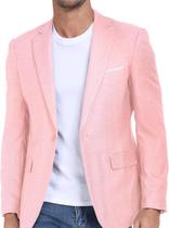 Blazer Wehilion rosa para homens, casaco esportivo, jaqueta 2GG