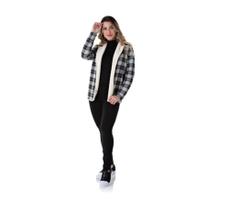 Blazer xadrez c/ pelo REF: 1006407
