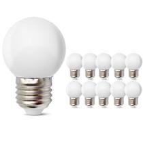 Blazers noturnos LED Mood Light Bulb E27 E26 1W 3000K, pacote com 10