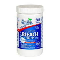 Bleach Tablet Evolve 240 comprimidos, tamanho a granel, 1 pacote, perfume original
