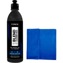Blend Cleaner Black Wax + Pano Ultra Fino 8k Vonixx