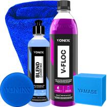 Blend Cleaner Wax e V floc Shampoo Concentrado Neutro Limpeza Proteção e Brilho