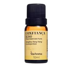 Blend Confiança Óleo Essencial Gengibre ylang ylang e laranja doce 10ml Via Aroma