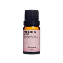 Blend de Óleos Essenciais Mulher 10ml Via Aroma - Sinergia