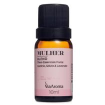 Blend De Óleos Essenciais Mulher Via Aroma - 10ml