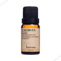 Blend de Óleos Essenciais Puros Via Aroma 10ml P/ Aromatizador Difusor Inalação Corpo e Cabelo