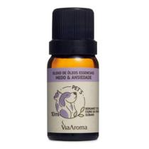 Blend Óleos Essenciais Para Pets Medo e Ansiedade 10ml Via Aroma