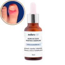 Blend Óleos Vegetais Essenciais Analgésico Tópico Natural Alívio Dor Unha Encravada Podologia 15ml Nobrevié