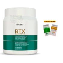 Blend Repair Prohall Alinha Fios Antifrizz 1kg +2 Sachês