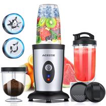 Blender Acezoe Shakes e Smoothies 850 W 500 mL 2x500 mL Prata
