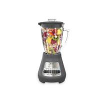 Blender Oster Blender Frasco de vidro com base de plástico cinza 1,25 L