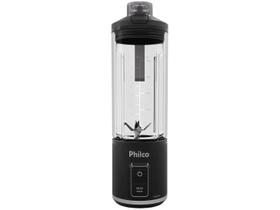 Blender Portátil Philco 700ml Sem Fio 120W PLQ01A
