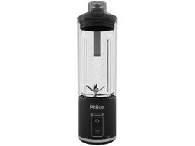 Blender Portátil Philco 700ml Sem Fio 120W PLQ01A