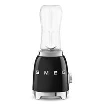 Blender Smeg Personal Blender Black, botão retroiluminado de 2 velocidades Blender Smeg Personal Blender Black, botão retroiluminado de 2 velocidades