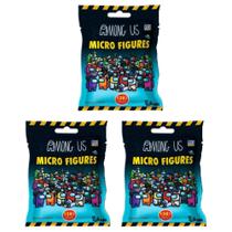 Blind Bag Among Us Micro Figures Series, 1 pacote com 3 Blind Bag Among Us Micro Figures Series, 1 pacote com 3