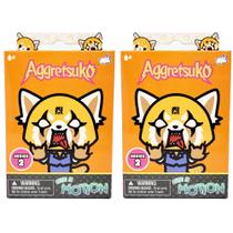Blind Box Aggretsuko Chibi in Motion Série 2, lote de 2 Blind Box Aggretsuko Chibi in Motion Série 2, lote de 2